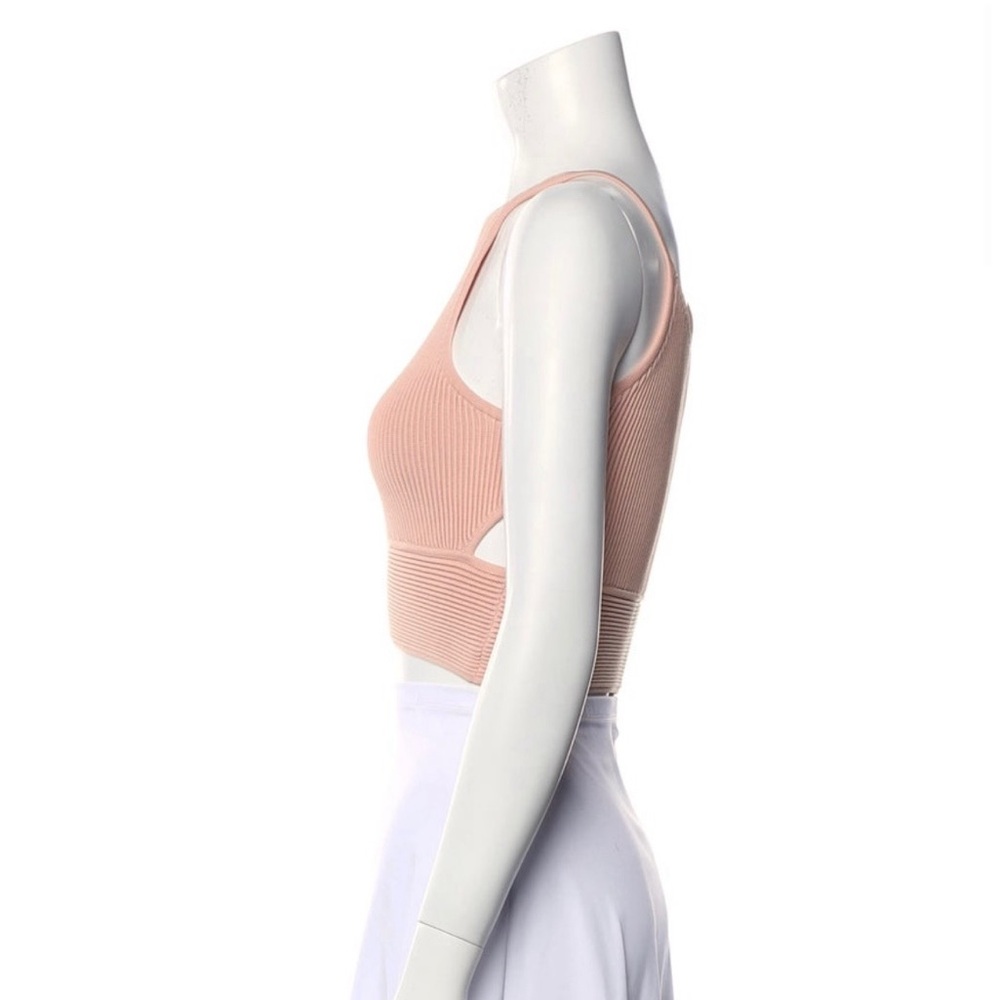 Jonathan Simkhai Blush Ribbed Tank Top - Picture 4 of 5